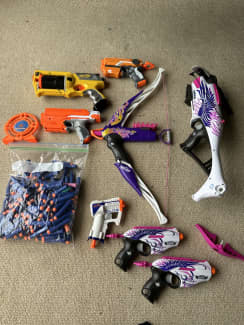 Nerf guns bullets bulk lot Toys Outdoor Gumtree Australia