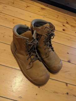 used steel toe boots near me