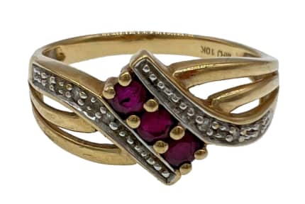 Michael hill garnet on sale ring