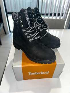 Timberland Premium Boots Black US 8 Mens Men s Shoes in Perth WA Gumtree Australia