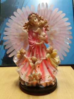 Fiber Optic Angel Figurine