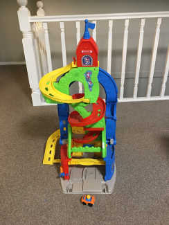 fisher price race car track