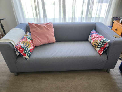 2-seater KLIPPAN Grey Fabric Ikea Sofa | Sofas | Gumtree Australia Area - | 1317673181