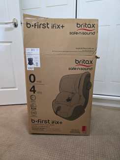 Britax Safe n Sound B First Ifix Convertible Car Seat Black Opal Car Seats in Footscray VIC Gumtree Australia