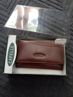 Capelle Genuine Italian Leather Key Wallet BRAND NEW in box