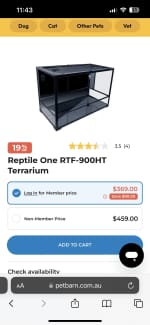 Petbarn clearance reptile enclosure