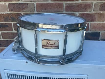 1ST GENERATION PEARL FREE FLOATING SNARE DRUM 14 X 6.5 STEEL SHELL