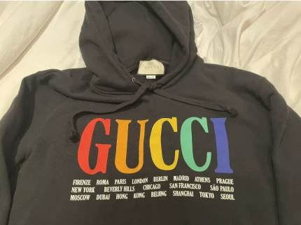 Gucci hoodie cities best sale