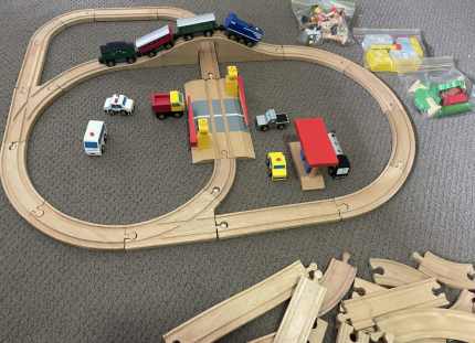 Wooden Train Set Imaginarium Geoffrey Inc. Toys Indoor in Kiama NSW Gumtree Australia