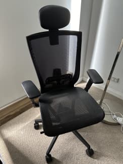 Fursys T50 Air Chair Black with Headrest Armchairs Gumtree