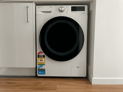 black 9kg hotpoint washing machine