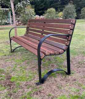 Bench Seat Park Outdoor Cast Iron Street Furniture Wrought Workplace Other Furniture in Teesdale VIC Gumtree Australia