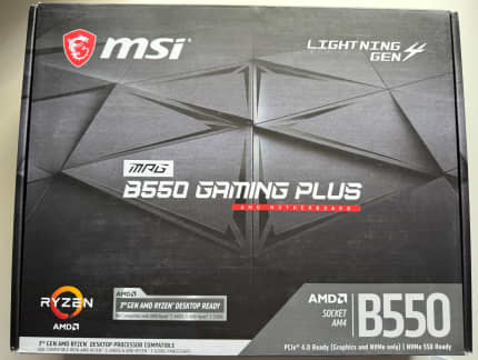 B550 Motherboard For Am4 Ryzen Msi Mpg B550 Gaming Plus Amd B550