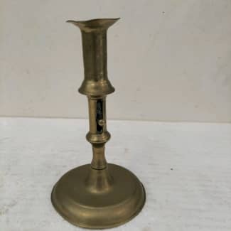 Early 1900s brass push up candlestick holder., Antiques, Gumtree  Australia Newcastle Area - Hamilton North
