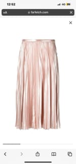 Pink chiffon clearance skirt ralph lauren