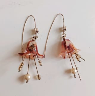 Mimco sale pearl earrings