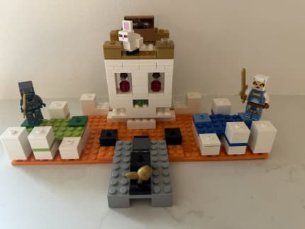 Lego minecraft discount skull arena instructions