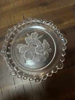 Hoya crystal art engraving series plate - Other Antiques, Art &  Collectables in Como WA | Gumtree Australia