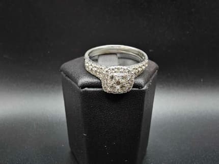 Two piece deals engagement ring