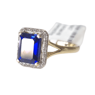 Michael hill sapphire hot sale and diamond ring