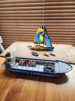 Lego city best sale lines boat