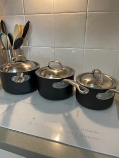 CHASSEUR CINQ ETOILES 3 PIECE SAUCEPAN SET Pots Pans Gumtree