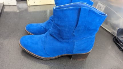 Blue ankle 2024 boots australia