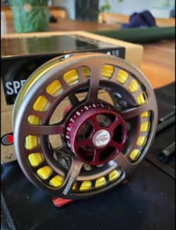 Used Sage 4210 Fly Reel - Black Fly Reel