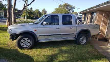 2004 Ford Courier XLT (4x4) 5 SP MANUAL CREW CAB P/UP Lake Munmorah Wyong Area Preview