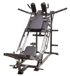 Leg Press Hack Squat 45 Degree 850 Lbs Load Dual Load System Gym