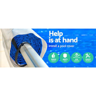 Aquabuddy Pool Cover Roller Attachment Swimming Pool Reel Straps