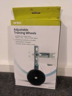 Anko adjustable training wheels Bought for 200 New in box