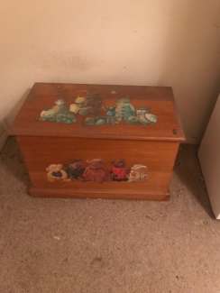 wooden toy box for sale near me