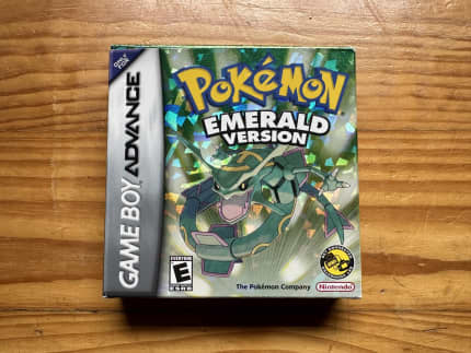 Pokemon Emerald Version GBA Great Condition Fast Shipping