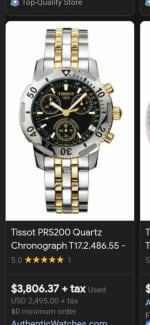 Tissot watch Watches Gumtree Australia Adelaide City