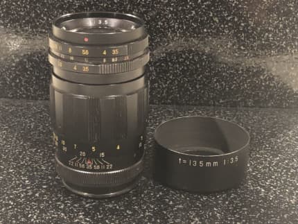 INA 135mm F3.5 portrait Vintage 12 blades aperture lens M42 Mount