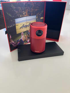 nebula capsule portable projector red