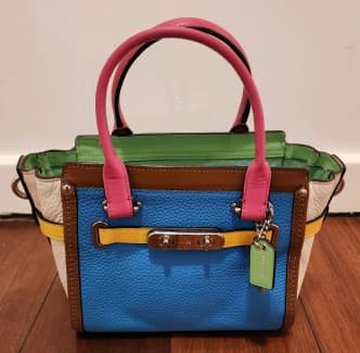 Coach Swagger 21 bag handbag purse colour block multicolour. Excellent |  Bags | Gumtree Australia South Perth Area - Kensington | 1309265668
