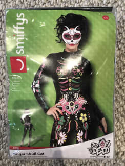 Costume: Day of the Dead Sugar Skull Cat, ladies XS, Other Women's  Clothing, Gumtree Australia Newcastle Area - New Lambton