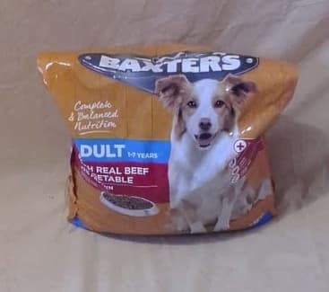 Baxters dog outlet food