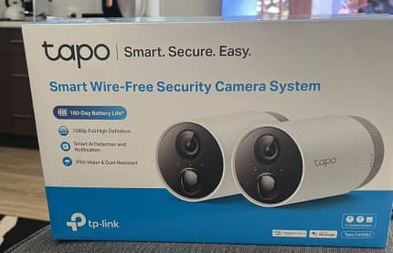 TP-Link Tapo C400S2 Smart Wire-Free Security Camera System 2 Pack, Video  Cameras, Gumtree Australia Melville Area - Willagee