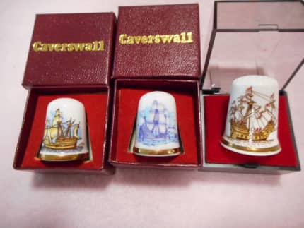 Thimbles Ship themed Mary Rose Victory Spanish Armada 3 boxed