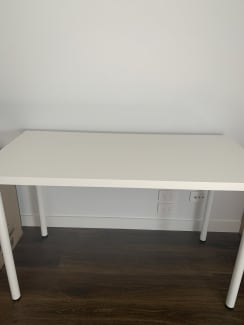 IKEA LINNMON / ADILS white table/desk 100x60 cm, Furniture & Home