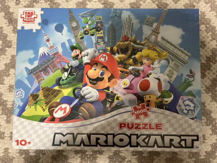 Super Mario Mario Kart 1000 Piece Puzzle  Mario kart, Super mario kart,  Super mario