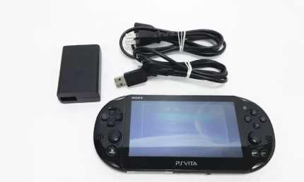 Used Sony PS Vita Black PCH-2000 ZA11 console and Charger