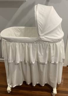 Childcare chloe rocking bassinet double outlet skirt