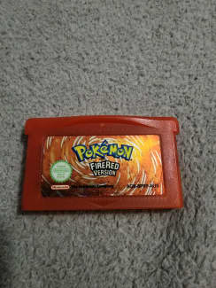 Pokemon Fire Red Version GBA Great Condition Fast Shipping