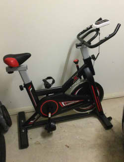 Fitplus power advanced stationary on sale fitness exercise spin bike