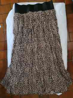 Leopard maxi skirt queen best sale