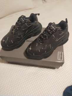 Balenciaga triple S Allover logo sneakers Men s Shoes in Terrigal NSW Gumtree Australia